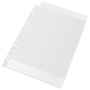 Pochette perforee 100% recyclees, a4 70µ pp, , graine, esselte, boite de 100, tr