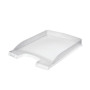 Corbeille a courrier slim leitz plus, transparent