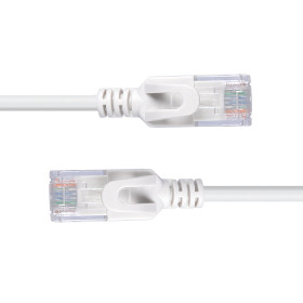 LINDY Câble réseau Ultra Slim Cat.6A U UTP, LSZH gris, 2m