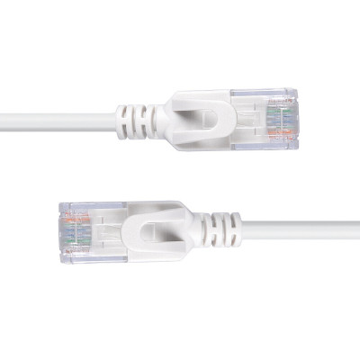 LINDY Câble réseau Ultra Slim Cat.6A U UTP, LSZH gris, 2m