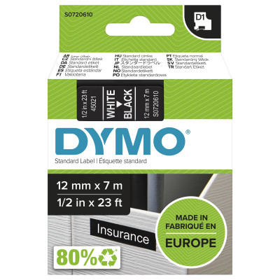 DYM RUB D1 NYLON 12MMX7M BLC N S0720610