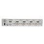 LINDY Switch KVM DisplayPort 1.2, USB 2.0 & audio, 4 ports