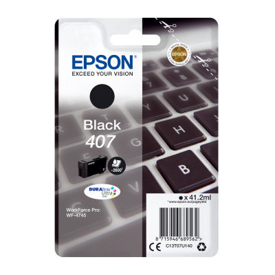 Epson 407 black c13t07u140