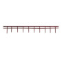 Peignes A4 25mm SUREBIND GBC, Lot 100, bordeaux
