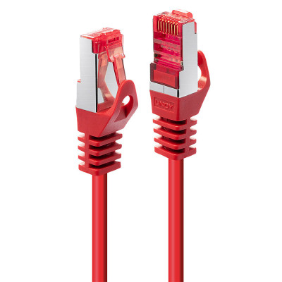 LINDY Câble réseau Rouge Cat.6 S FTP, 1.5m