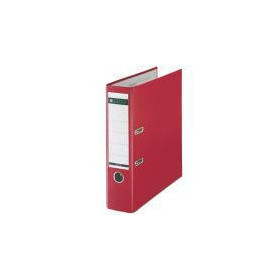 Classeur a levier 180° 80 mm, leitz standard, rouge