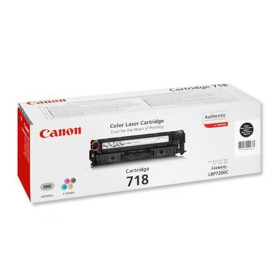 Canon CRG-718 BK Value Pack - pack de 2 - noir - original - cartouche de toner 2