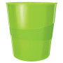 Corbeille a papier wow leitz , vert