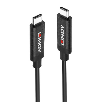 Lindy câble usb 3.2 10gbit s type c c actif, 5m