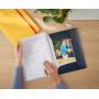 Reliure protege-documents avec pochette additionnelle, PP COSY Leitz, gris