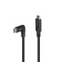 LINDY Câble USB 3.2 Type C coudé, 10Gbit s, 0.5m