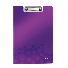 Porte-bloc avec rabat wow leitz, violet