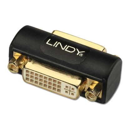LINDY Double femelle DVI-I Premium