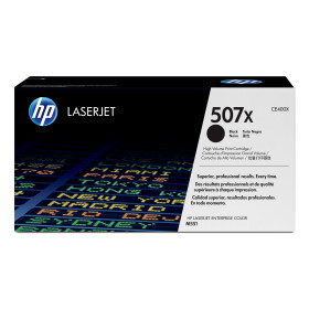 Hp toner cartridge ce400x black ( no.507x ) high volume