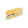 Agrafeuse de bureau, leitz cosy, jaune
