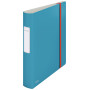 Classeur a levier Active Polyfoam dos 65mm COSY Leitz, Bleu