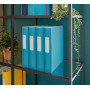 Classeur a levier Active Polyfoam dos 65mm COSY Leitz, Bleu