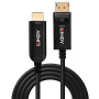LINDY Câble Hybride Fibre Optique  DisplayPort 1.2 vers HDMI 18G, 50m