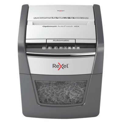 Destructeur de documents automatique 45X OPTIMUM Rexel Auto+, Noir