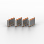 LINDY Bloqueurs de port USB Type C, orange, 10 pièces