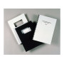 Plat de couVerture A4 grain cuir GBC LeatherGrain, Lot 50, Noir