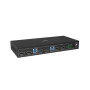 LINDY Switch KVM  Dual Head HDMI 4K60, USB 3.0, 2 Ports