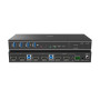 LINDY Switch KVM  Dual Head HDMI 4K60, USB 3.0, 2 Ports