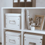 Format cube, format moyen, leitz click & store wow leitz, blanc