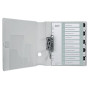 Intercalaire imprimable, pp, extra-large 10 touches, leitz noir blanc