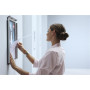 Porte-affiche clipsable a4 nobo, cadre alu