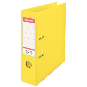 Classeur a levier n°1 power pp a4 d75 vivida esselte, jaune