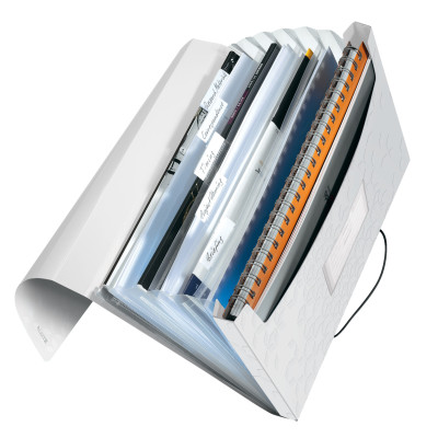 Classeur menager pp wow leitz , blanc
