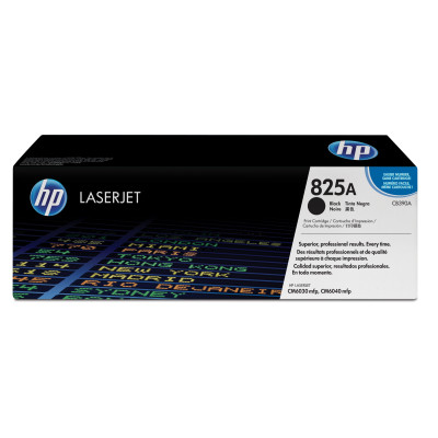 HP toner cartridge CB390A black ( No.825A )