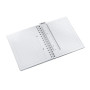 Cahier a5 pp wow leitz , ligne , violet