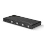 LINDY Switch KVM HDMI 4K60, USB 2.0 & Audio, 4 ports