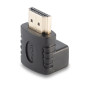 LINDY Adaptateur HDMI femelle vers HDMI mâle coudé à 90 dégrés vers le haut
