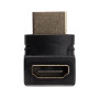LINDY Adaptateur HDMI femelle vers HDMI mâle coudé à 90 dégrés vers le haut