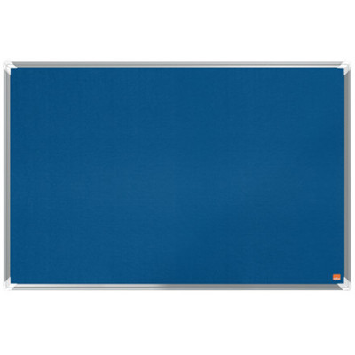 Tableau feutre 900x600mm premium plus nobo , bleu