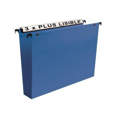 Dossier suspendu vertical vmg fond 50 esselte , boite de 10, bleu