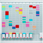 Kit planning fiches t planning 12 mois nobo, gris