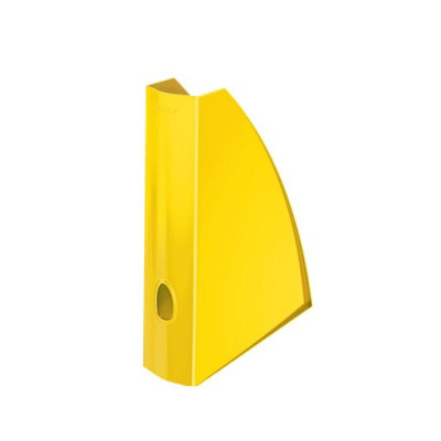 Porte-revues wow leitz , jaune