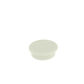 Aimants pour tableaux Blancs, Nobo, Blancs, 13mm, pack de 10, Blanc
