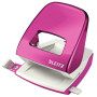 Perforateur de bureau en metal nexxt series wow leitz, rose