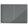 Vitrine d'interieur premium plus nobo feutre gris 18xa4