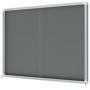 Vitrine d'interieur premium plus nobo feutre gris 18xa4