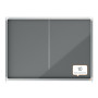 Vitrine d'interieur premium plus nobo feutre gris 18xa4