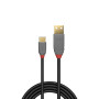 LINDY Câble USB 2.0 Type A vers C, Anthra Line, 3m