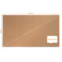 Tableau liege nobo impression pro widescreen 55 1220x690mm