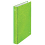 Classeur 2 anneaux plastifie A4 25mm WOW Leitz, Vert