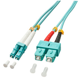 LINDY Fibre optique Duplex LC   SC OM3 3m